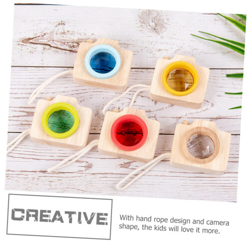 8 Pack Educational Kaleidoscope Toy for Kids with Mini Camera Design for Visual Learning and Play 1