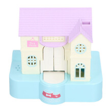 Interactive Puppy Piggy Bank Blue Lucky Dog Coin Bank with Lights Sound Automatic Money Saving Box