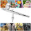 Multi-Purpose 0.3mm Airbrush Kit for Models, Art, Makeup, 7-9cc Capacity 2