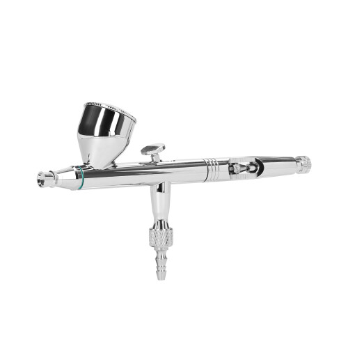 Multi-Purpose 0.3mm Airbrush Kit for Models, Art, Makeup, 7-9cc Capacity 2