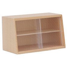 Miniature Dollhouse Cake Cabinet - Birch Wood, 10x6x5cm