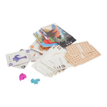 Dinosaurs Interactive Kartenspiel-Set für Familienspaß, Papierkarten