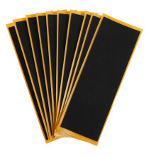 Fingerboard Grip Tape Set 10pcs Non Slip Adhesive Pads for Mini Skateboards Enhanced Grip