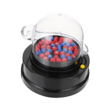 Manual Lottery Ball Machine with ShaketoMix for Bingo, Raffle and Lotto Number Picking