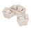 1:12 Scale Handcrafted Miniature Dollhouse Sofa with Pillows 13