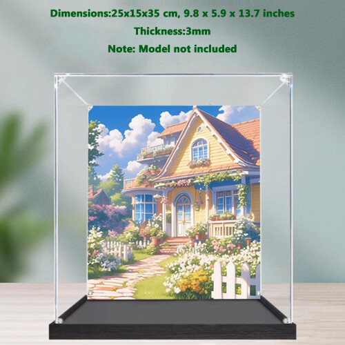 Acrylic Display Case for  42638 Castle Bed and Breakfast, Clear Dustproof UVProtect Box 1