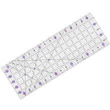 Craft Ruler Florals Designs Stainless Steel Template for