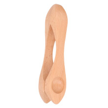Wooden Musical Spoon Percussion Instrument with Clear Rhythmic Sound Durable Solid Wood for Kids