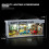 Car Display Case with Lights, Stackable 1/64 Diecast Storage Box Urban Graffiti 5
