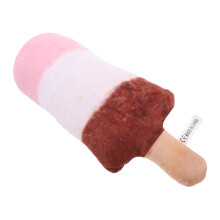 Ice Cream Pillow with Realistic Design Soft Plush Decorative Cushion for Home Shops Events 3 Colors