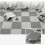 Foam Interlocking Floor Mats Grey 30x30cm Puzzle Play Mats with Surface Protection Layer 3