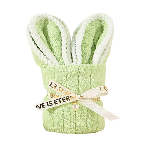 Fun Birthday Gift Set Elegant Microfleece Long Eared-Green
