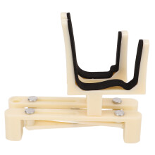 Leichtes beiges ABS-Metall Violin Klappständer, stoßfestes Displaybracket