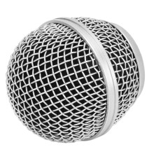 Metallisches Mikrofon-Gitter Ersatzkopf mit Knockout-Präventions-Baumwolle 38g