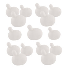 18pcs Bubble Maker Replacement Inserts DIY Silicone Blower Parts for Creative Play