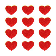 12Pcs Valentines Themed Napkin Holders Dinner Accessories for