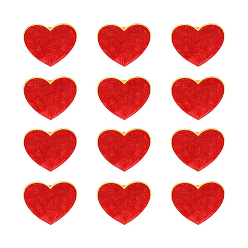 12Pcs Valentines Themed Napkin Holders Dinner Accessories for