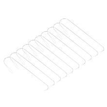 10 Stk. Edelstahl-Geflechtsunnadeln, 13 cm Große Öse DIY Set