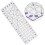 Easy Transfer Florals Pattern Stainless Steel Ruler for Quick 4