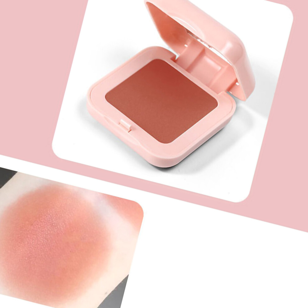 Mini Makeup Blush Single Powder Matte Long Lasting 06 Portable for Girls