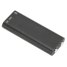 HD Noise Reduction Voice Recorder 16GB USB Mini Black