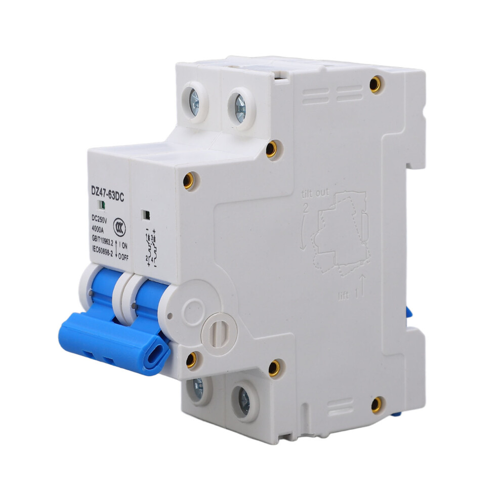 Photovoltaic Dc Circuit Breaker 2P 4Ka 50A Flame Retardant Pp 4201390190029
