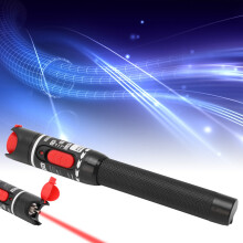 50KM Fiber Optic Visual Fault Locator Pen – Aluminum Alloy, 50MW, Red Light