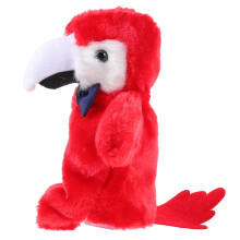 Parrot Hand Puppet for Kids Interactive Toy for Storytelling Early Education and Imaginative Play