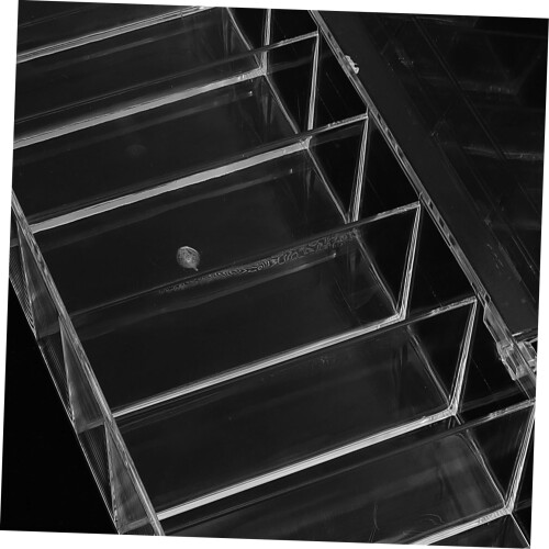 Clear Dustproof Model Car Display Case for Collectors Stackable Storage Box for Scale Cars 2