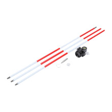 ADS103 Mini Prism Surveying System with Extendable Measuring Pole, Accurate Engineering Survey Target