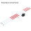 ADS103 Mini Prism Surveying System with Extendable Measuring Pole, Accurate Engineering Survey Target 4