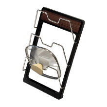 Multipurpose 3 Layer Pot Lid Organizers With Strong Suction Cup