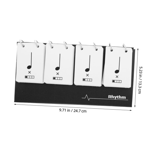 Durable Music Rhythm Flashcards with Clear Notation for Students Teachers and Beginners 1