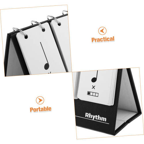 Durable Music Rhythm Flashcards with Clear Notation for Students Teachers and Beginners 2