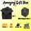 Prank Gift Box Screw Lock Puzzle with GlowintheDark Finish and Interactive Challenge 3
