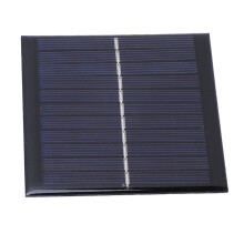 Tragbares 1W 5,5V Solarpanel-Ladegerät für den Außenbereich, 95x95mm