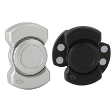 Metal Fidget Spinner for Adults 3in1 Clicker Slider Stress Relief Toy Silent Smooth Rotation 2pcs