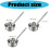 Stainless Steel Ladle Extended Handle for Professional-M 2