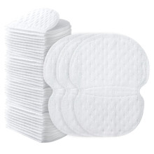 100 Pcs Underarm Sweat Pads Invisible SelfAdhesive Absorbent Armpit Guards for Shirts Dresses
