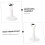 4Pcs Adjustable Doll Display Stand for Secure and Stable Figure Support, SpaceSaving White Rack 2
