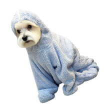 Full Wrapped High Absorbent Pet Bath Towel Ensures Warmth-XXL