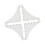 Sewing Accessory Featuring Florals Template Acrylic Construction 1