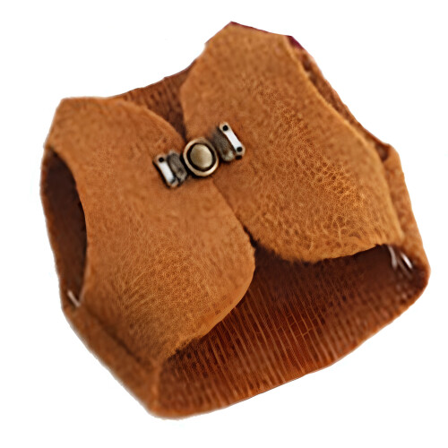 Small Pet Clothing with Effective Insulation Cold-brown