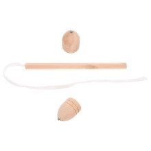 Wooden Spinning Set – Handcrafted Wooden Gyroscope Toy with Smooth Manual Rotation, Classic Gift