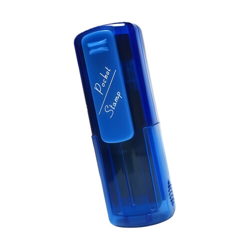 Plastic Stamping Shell For DIY Crafting And Scrapbooking-Blue