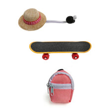 Reptiles Skateboard Backpack Costume Accessories Mini-Pink