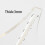 Clear Acrylic Sewing Ruler Featuring Florals Pattern For Fabric 7