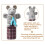 Jouet interactif de marionnette de lutte de chats de tissu pour 4