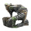 Multiuse Spirals Turtles Shelter Basking Place Decoration For 1