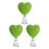 Easy Installation Patricks Day Flocking Heart Tree Toppers No-3 1